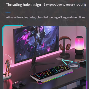 Bàn máy tính tiện dụng với máy tính để bàn lớn để làm việc và chơi game - Product Image 5