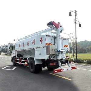 Camión de Alimentación Dongfeng de 12 Toneladas, Camión de Alimentación Autopropulsado para Granjas Avícolas - Product Image 4