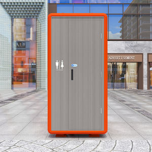 Baño Portátil Resistente con Lavabo Integrado y Sistema de Plomería Preinstalado Completo para Obras de Construcción y Grandes Eventos - Product Image 3