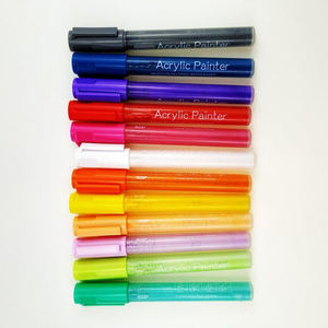 Ensemble de marqueurs de peinture écologiques à base d'eau, stylo acrylique, bricolage - Product Image 4