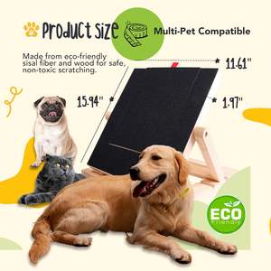 Scratch per cani e gatti antigraffio per unghie per cani con trattamento - Product Image 3