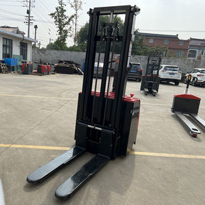 Venta caliente Apilador eléctrico Modelo económico 1 tonelada y <span class=keywords><strong>3</strong></span> toneladas HILT para Oriente Medio Carretillas elevadoras de entrega gratuita - Product Image 3