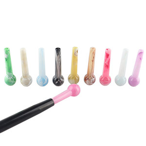 Embout de chicha coloré en résine, réutilisable, pour bar, KTV, fête, accessoire de pipe à eau, personnalisable OEM - Product Image 4