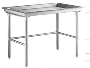 Thép không gỉ góc băng ghế dự bị/làm việc băng ghế/bàn làm việc thương mại nhà bếp/khách sạn/nhà - Product Image 2