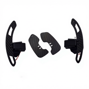 Convient pour Audi R8 TTRS Volant modifié Palettes magnétiques en fibre <span class=keywords><strong>de</strong></span> carbone Palettes <span class=keywords><strong>de</strong></span> changement <span class=keywords><strong>de</strong></span> vitesse mécaniques - Product Image 1