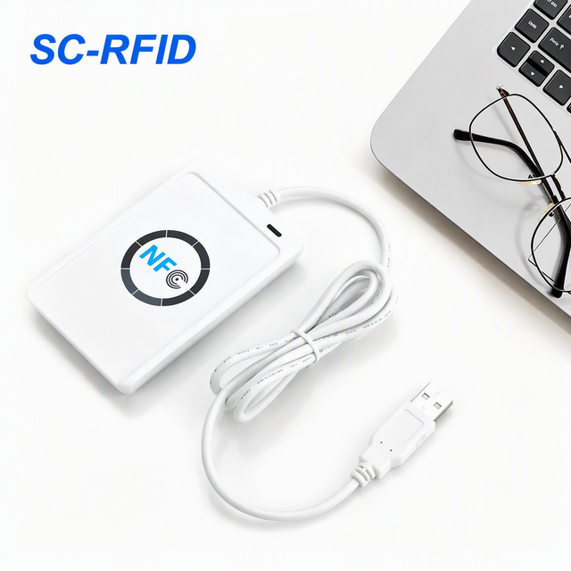 ACR122U RFID NFC Smart USB Card Reader & Writer ABS Material 13.56MHz Contactless Access Control RS232