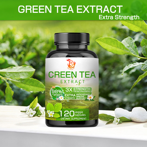 Cápsulas de Extracto de Té Verde de Alta Potencia para el Control de Peso, Suplemento Natural a Base de Hierbas para una Digestión Saludable y Pérdida de Peso - Product Image 2
