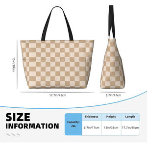 Bolsa de Playa Impermeable Personalizada, Bolsa de Compras, Bolsa de Gimnasio, Bolso de Hombro, Gran Capacidad, para Camping, Viajes y Playa - Product Image 2