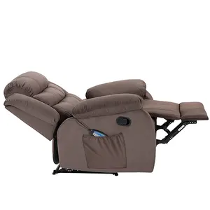 CY çin tedarikçiler Modern fonksiyonel lüks oturma odası mobilya seti gri kumaş tek koltuklu Recliner kanepe