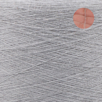 Manufacturer 7S Polyester 50% Cotton 50% Yarn Regenerated Recycle Combed Colorful Cotton Yarn for Socks Melange Yarn