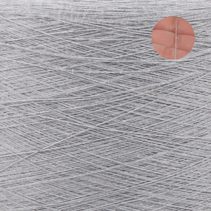 제조업체 7S 폴리에스터 50% 면 50% 재생 재활용 코마사 컬러 양말용 멜란지 면사 - Product Image 5