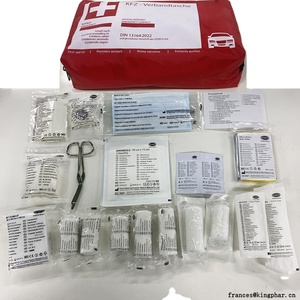 DIN13164 Botiquín de primeros auxilios para vehículos Botiquín de primeros auxilios automático con CE ISO13485 aprobado - Product Image 1