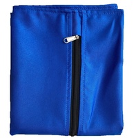 Sac de lavage pour animaux de compagnie en polyester surdimensionné personnalisable, pliable et cousu, pour machine à laver, idéal pour le nettoyage des animaux dans la salle de bain
