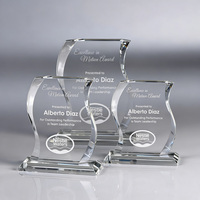 Nouvelle Arrivée - Trophée Plaque en Cristal en Gros pour Récompenses d'Entreprise et Événements de Reconnaissance