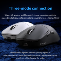 G1PRO Mouse Gaming Optik USB Baru Ringan 52g RGB Backlit Ergonomis Stiker Kaki PTFE Kabel Paracord 1.6m PAW3395 26000 DPI Stok Tersedia