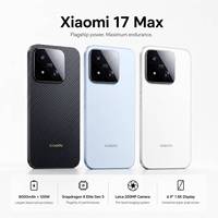 Xiaomi 17 Max 5G Version Originale, Batterie Massif 8000mAh, Snapdragon 8 Elite Gen 5, 1 To, 16 Go, Appareil Photo Leica 200MP, Téléphone 6.9" 2K