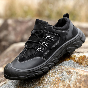 Zapatos deportivos de moda para hombre, zapatos deportivos para senderismo, zapatos informales para exteriores, antideslizantes, resistentes al desgaste, zapatos para correr de tela para todas las estaciones - Product Image 2