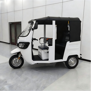 Triciclo Eléctrico de Pasajeros TUK de Cabina Cerrada de Alta Potencia de 1000 W |   Certificado por el DOT con Capacidad de Carga de 400 kg - Product Image 2