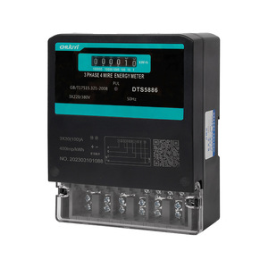 DT5586 Three Phase Energy Meter 380V LCD Display Class 1.0 Accuracy Rail Mounted Easy Installation - Product Image 2