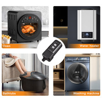 220V-250V 13 ampères IP54 évalué prise britannique de remplacement d'assemblage portable en ligne avec protection contre les surtensions PRCD pour couverture électrique