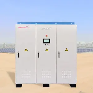 Vmaxpower 200KW 3 Phase DC AC 1mw solar Inverter 100kw Solar Panel Generator 200kw Off Grid 4c Hybrid Power inverter