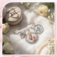 Nouvelles Broches Ailes d'Ange en Fer (2 Pièces) pour Mariage et Commémoration, Breloques Argentées - Origine Chine (Accessoires DIY pour Bouquet de Mariée et Souvenir)