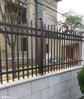 Barandilla de Acero Galvanizado de Estilo Europeo Moderno con Acabado Antioxidante, Dimensiones Personalizables, Recubrimiento en Polvo, Seguridad Residencial para el Hogar