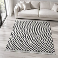 Custom Hand Tufted Round Rug Luxury Hotel Lobby Carpet Runner Rug Handmade Wool Area Rug for Hospitality