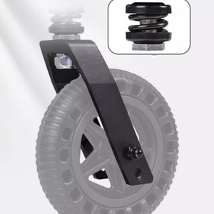 Sedia a Rotelle Manuale Pieghevole in Lega di Alluminio da 8,6 kg con Capacità di 100 kg per Assistenza Domiciliare, Disabili, Viaggi e Mobilità - Product Image 6