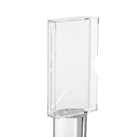 Boîtes à cils en plastique transparent pour faux cils cosmétiques, personnalisables