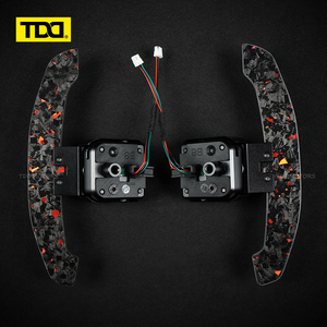 Palancas de cambio magnéticas de fibra de carbono TDD para Audi B8 B8.5 Serie A Serie Q Serie S Serie RS A1 A3 A5 A8 Q2 Q3 Q4 Q5 Q7 Q8 S1 - Product Image 2