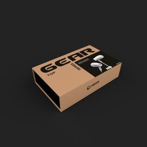 Luxus Buch wie Verpackungs box für Kopfhörer Kopfhörer Headset Ohrhörer mit benutzer definierten Einsatz - Product Image 2