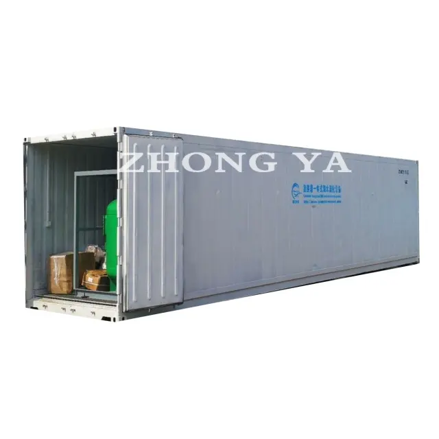 Mobile container installation large reverse osmosis sea water filter system water purifier machine seawater desalination plant