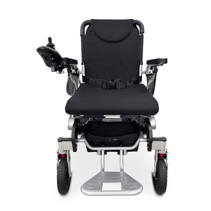 KSM-606P Top Portable Travel Electric Powerful Wheelchair With 350W * 2pcs Power Motor and Removable Lithium Battery Supplier - Product Image 1