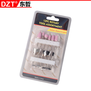 Dzt 12pc Rotary Tool Assortment Polishing <b>Brush</b> Set For Metal Plastic Grinding And Polishing - Product Image 2