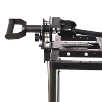 Système de poulie à poignée rotative en acier à résistance réglable pour l'entraînement au bras de fer, capacité 150 kg, durable, entraîneur de gym intégré