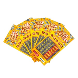 Proveedor de Boletos de Lotería con Precios al por Mayor, Impresión Digital, Lotería Rasca y Gana, Impresión Instantánea de Lotería - Product Image 3