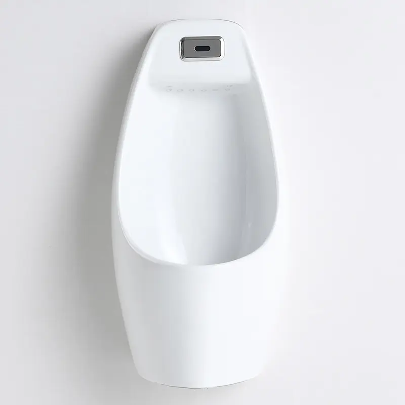 Hot Sale Sanitary Ware Water Saving Sensor Flush Wall Hung Urinal Wc Toilet Ceramic Urinal For Men