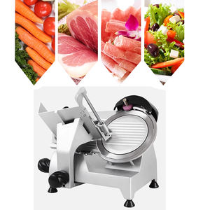 Rebanador de carne de estilo <span class=keywords><strong>deli</strong></span>, rebanador comercial para carne, queso, verduras y alimentos - Product Image 2