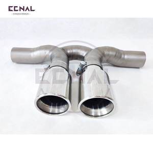 Para Porsche 992 a <span class=keywords><strong>GT3</strong></span> Performance sistema de escape de titanio silenciador de escape de aleación de titanio producto Ecnal - Product Image 3