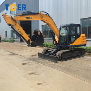 Tder Graafmachine Merk 6 Ton 7 Ton 8 Ton 9 Ton Rupsband Type Zware Graafmachine Hydraulische Graafmachines Prijs Met Epa Motor - Product Image 2