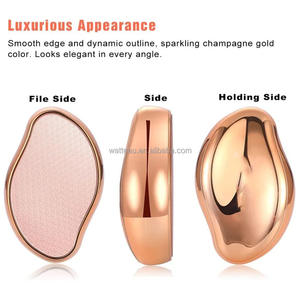 Lima de cristal para pies, removedor de callos, raspador de talón de doble cara, ducha, pedicura, amortiguador de pies, removedor de piel muerta de pies suaves - Product Image 5