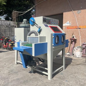 Kunden spezifische Sands trahl maschine Trockener Sands trahl schrank Industrieller Sands trahl schrank Staubs ammler - Product Image 5