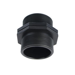 Conector Engrosado de PVC Hongyuan Runtong con Doble Rosca Externa para Aplicaciones de Tuberías - Product Image 1