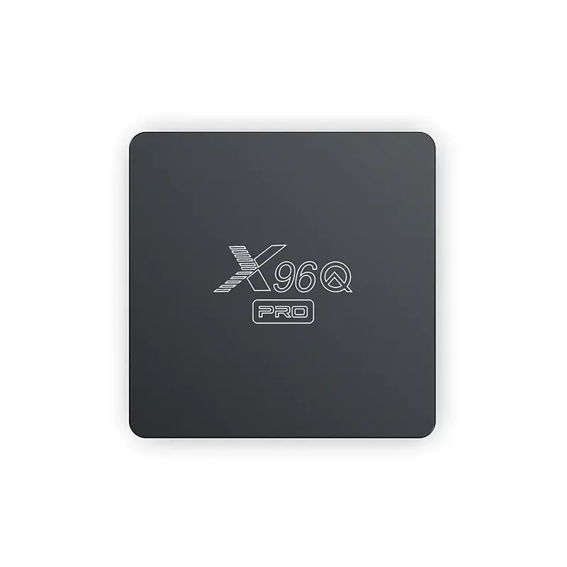 X96Q PRO Allwinner tv box Android 10, Set Top Box H313 RAM 2GB ROM 16GB WiFi 100M LAN Android pintar 4K