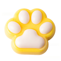 Juguete antiestrés de TPR súper suave con forma de pata de gato, gadget para aliviar el estrés, bolsa de PVC, regalo, venta al por mayor de fábrica
