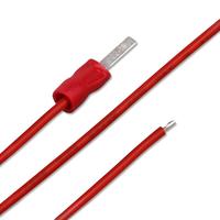 Kabel Harness Terminal Pin Bilah Berinsulasi, Kabel Terminal Pin Ujung Tunggal Multi Warna untuk Pengkabelan Blok Terminal Pengontrol