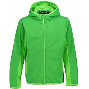 Флуоловый зеленый мягкий пиджак функциональный уличный водонепроницаемый и ветровка куртка спортивная одежда