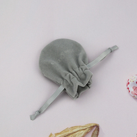 Sac à cordon de taille personnalisée pour bijoux, élégant, doux, réutilisable, écologique, de haute qualité, portable, pour un usage quotidien