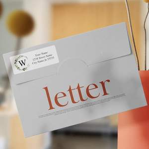 Hot Seal Return Étiquettes d'<span class=keywords><strong>adresse</strong></span> personnalisées Étiquettes postales Décoration pour enveloppes Autocollants de nom Rectangle auto-adhésifs - Product Image 5